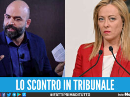 Dopo aver definito Giorgia Meloni una bastarda, Roberto Saviano finisce in tribunale.