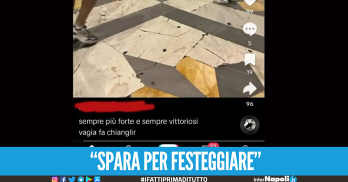spara per festeggiare