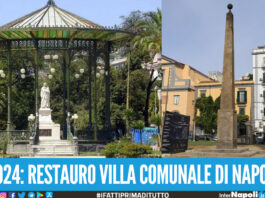 Villa comunale di Napoli. Il sindaco Manfredi ha annunciato: "Nel 2024 grande intervento di riqualificazione"
