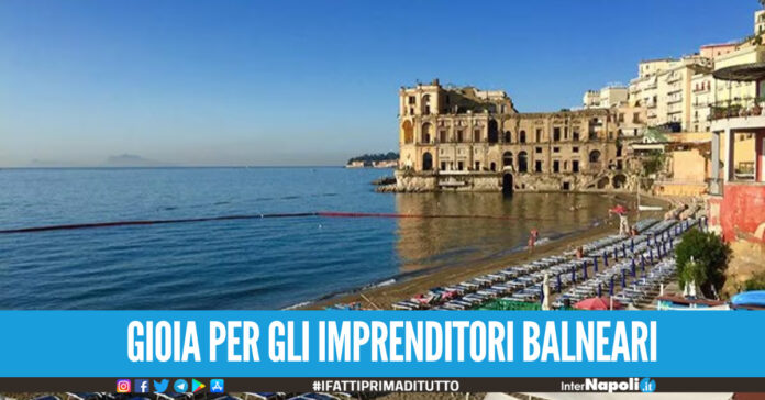 gioia per gli imprenditori balneari