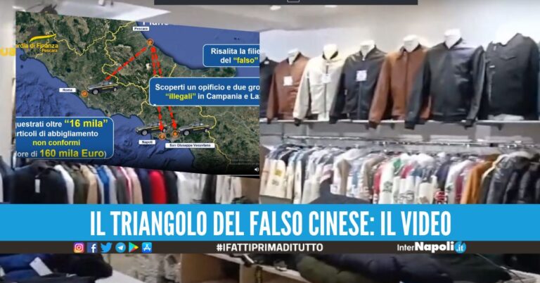 Maxi sequestro di vestiti contraffatti, scoperte le fabbriche a Napoli e in provincia