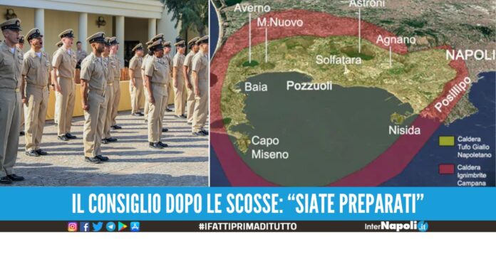 Campi Flegrei, la Marina americana ai militari: 