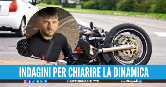 Dramma nel Napoletano, Alessandro muore nell'incidente in moto