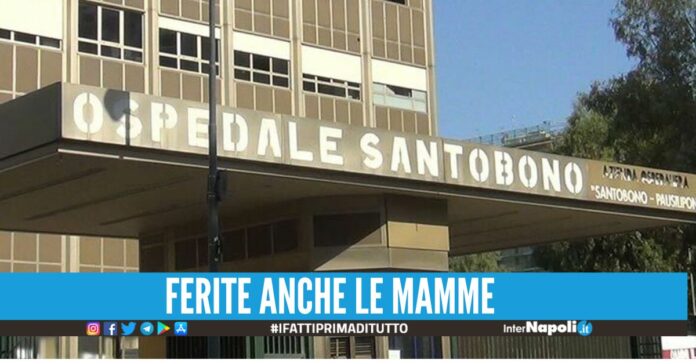 Incidente all'incrocio a Caivano, 4 bambini portati al Santobono