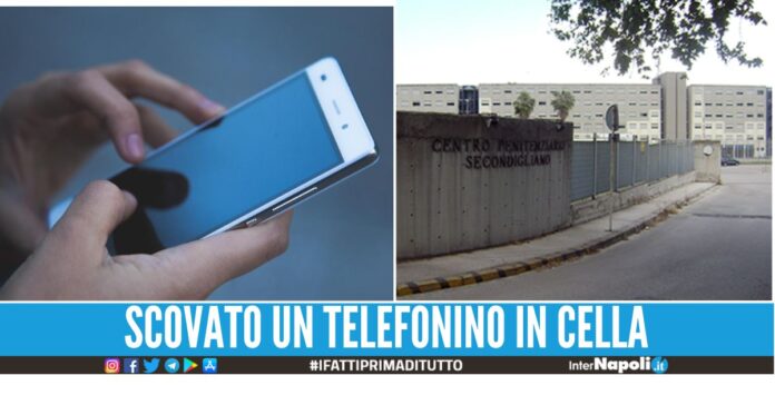 Stava pubblicando un video su Tiktok, detenuto beccato a Secondigliano