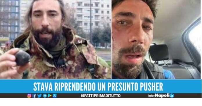 Brumotti aggredito 2 volte nello stesso giorno, sassi contro l'inviato di Striscia