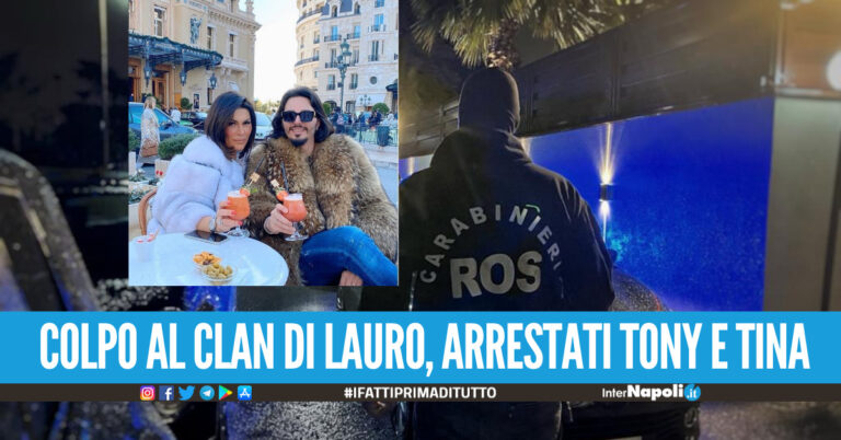 Colpo al Clan Di Lauro, 27 arresti: in carcere anche Tony Colombo e Tina Rispoli