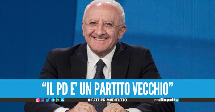 De Luca da Fazio fa a pezzi il Pd I dirigenti sono avversari e anime morte