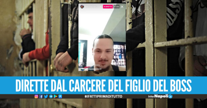Dirette dal carcere su TikTok, il figlio del boss di Bagnoli ancora nei guai