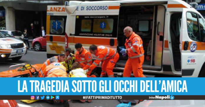 Foto di repertorio, ambulanza