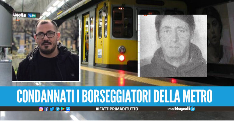 Furti e rapine, condannati i borseggiatori della metropolitana di Napoli