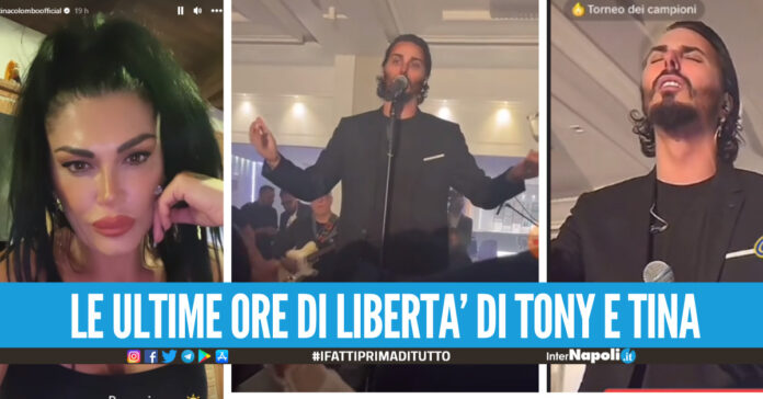Le ultime ore di libertà di Tony e Tina. Lui al matrimonio di un tiktoker, lei su Ig Se per caso cadesse il mondo...