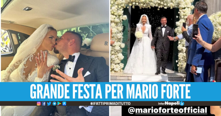 Mario Forte si è sposato, grande festa per il cantante la gioia dopo aver vinto la battaglia più importante