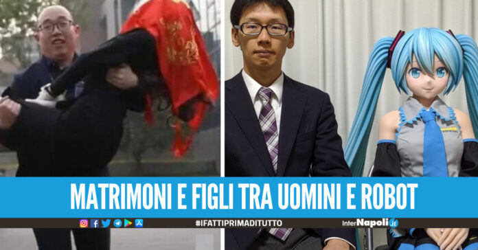 Matrimoni e figli tra uomini e robot, a Napoli la nuova frontiera della lovotica