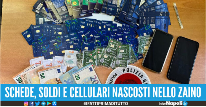 schede telefoniche napoli sequestro