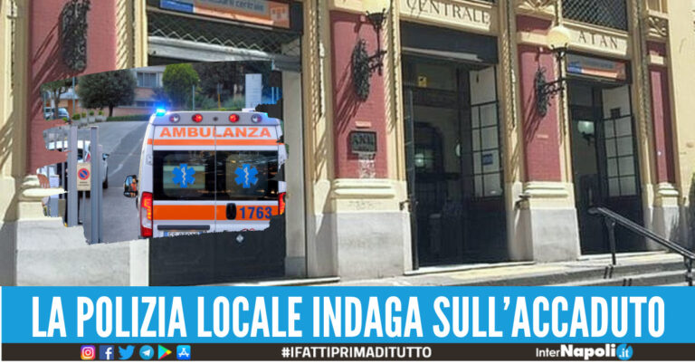 spruzza acqua trascinata auto napoli