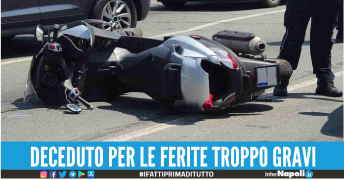incidente auto-scooter ponticelli