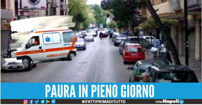 aggredisce autista 118 guardia giurata casoria