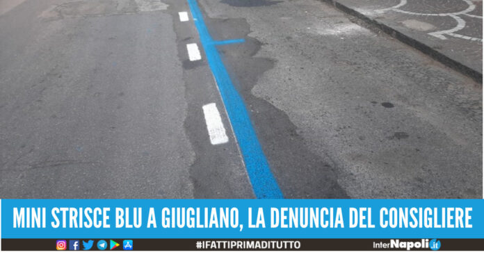 strisce blu giugliano