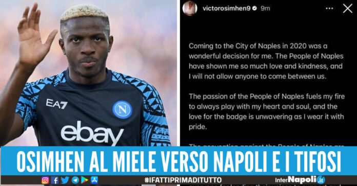osimhen storia napoli tifosi instagram