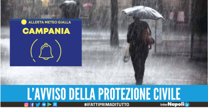 allerta meteo gialla campania
