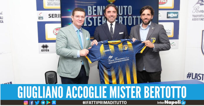 bertotto nuovo allenatore giugliano