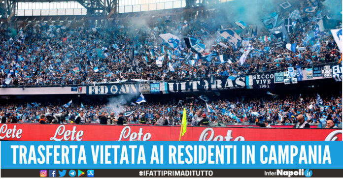 trasferta vietata salernitana-napoli