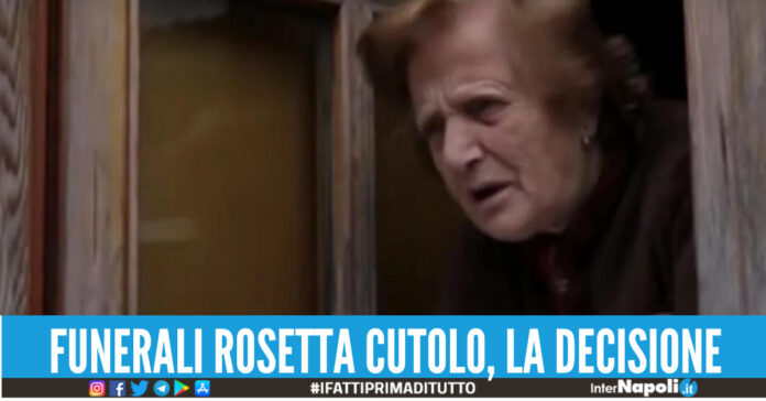 vietati funerali pubblici rosetta cutolo
