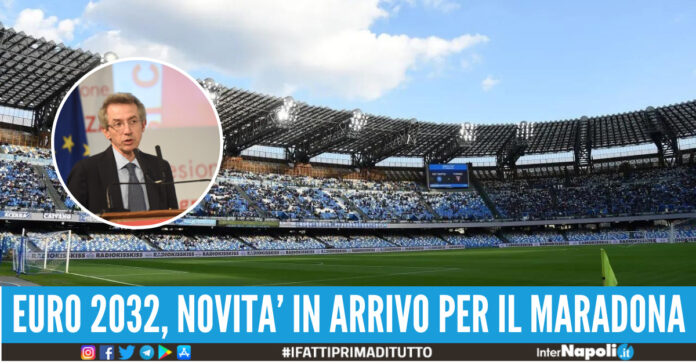 euro 2032 stadio maradona manfredi