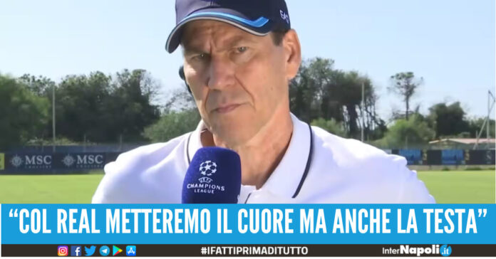 rudi garcia napoli-real madrid