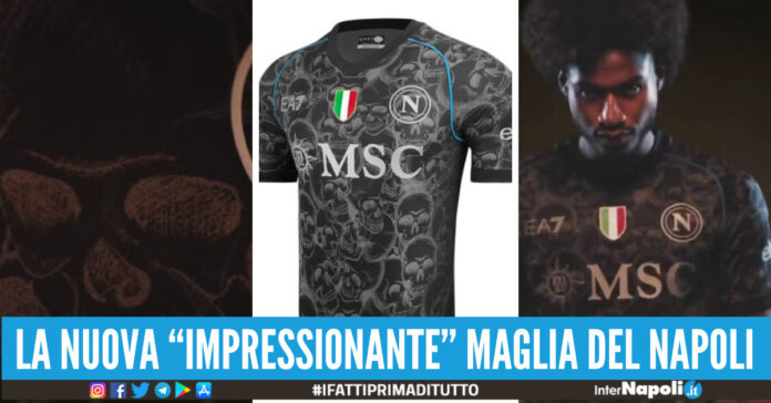 nuova maglia napoli teschi