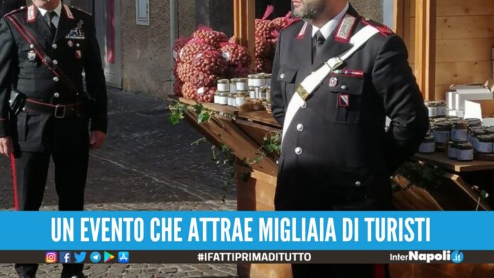 Blitz alla sagra del tartufo e della castagna in Irpinia, scattano denunce e sequestri