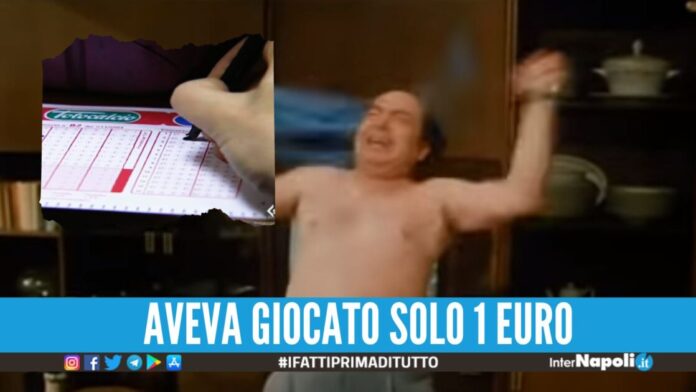 Fa 13 al Totocalcio e vince 200mila euro, gioia a Napoli