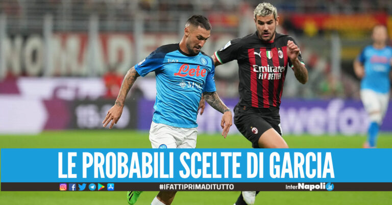 Napoli-Milan, i rossoneri perdono un titolare: le probabili formazioni