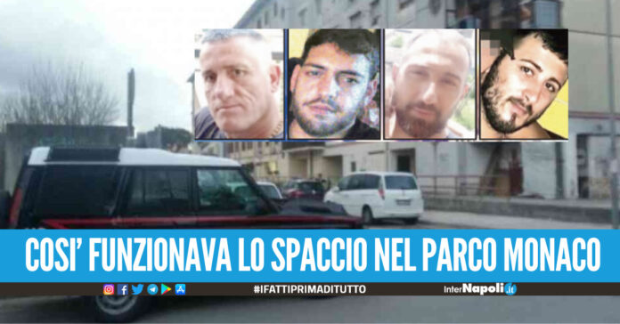 Spaccio nel Parco Monaco, il business ripreso dalle telecamere 8 arresti e 18 indagati negli Amato-Pagano