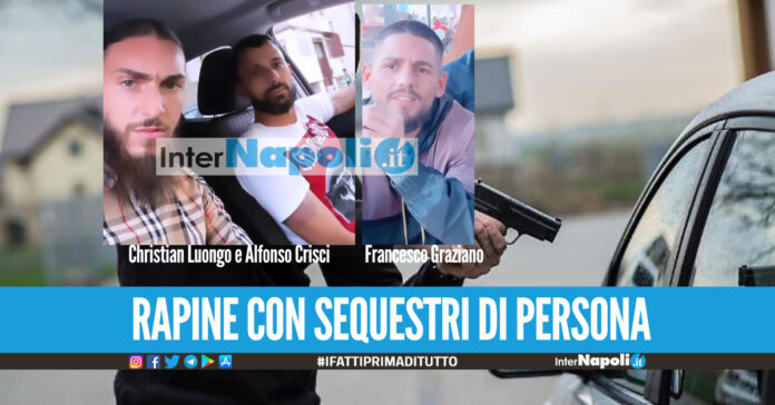 Un’autentica macchina della violenza. Quella perpetrata da tre uomini di Afragola raggiunti questa mattina da un' ordinanza di custodia cautelare in carcere.