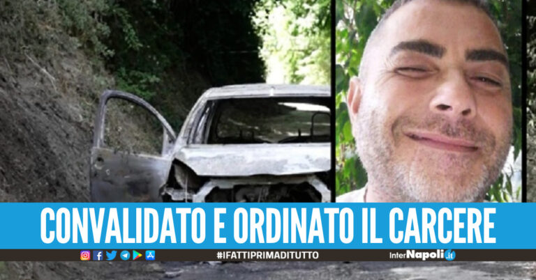 Vincenzo Iannone ucciso e trovato carbonizzato a Marano, disposto il carcere per i due indagati