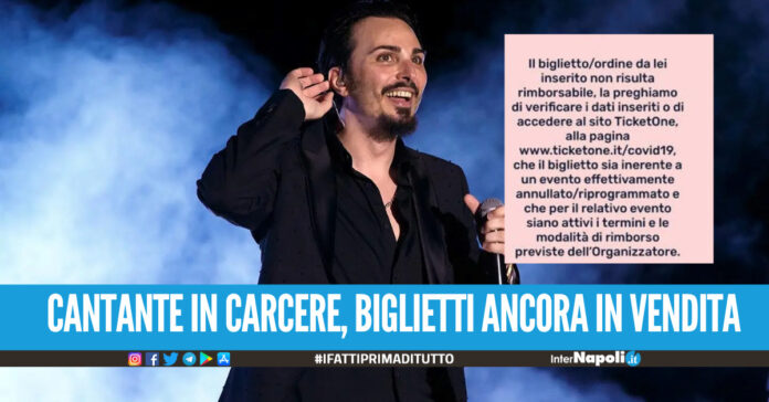 Ancora in vendita e non ancora rimborsabili i biglietti del concerto di Tony Colombo, i fans Restituire i soldi