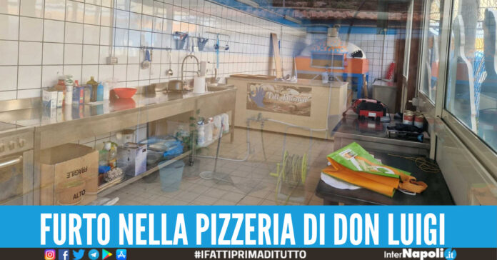 Napoli. Furto nella pizzeria gestista da Don Luigi Merola: 