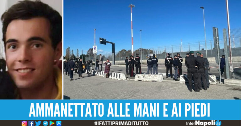 Filippo Turetta è atterrato in Italia, il giovane portato in carcere a Verona