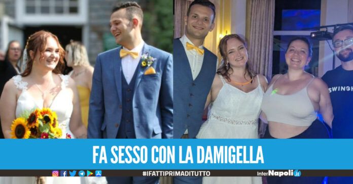 Sesso tra marito e damigella, la sposa è d'accordo: 