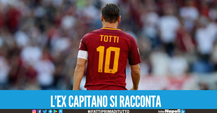 In un'intervista Totti racconta le sue esperienze lavorative, i suoi rapporti e il ruolo che ancora oggi ha il calcio nella sua vita.