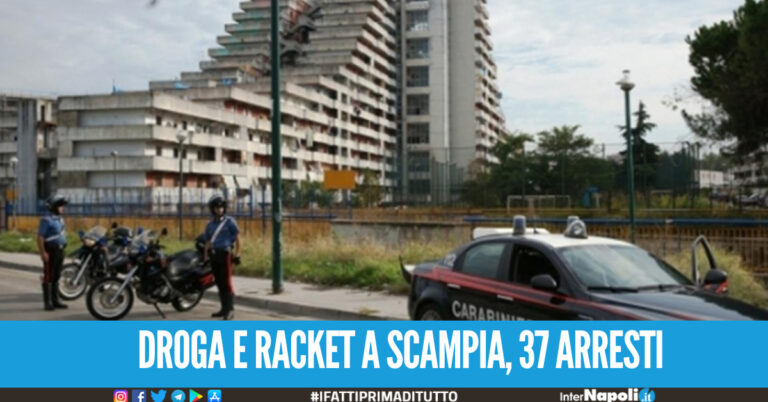 Maxi retata a Scampia, 37 arresti nel clan Abbinante: accusati di racket e droga