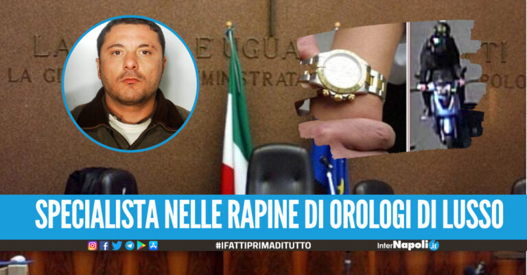 Da Napoli a Milano Marittima per rapinare un orologio da 50mila euro, condannato a 2 anni e 2 mesi di reclusione