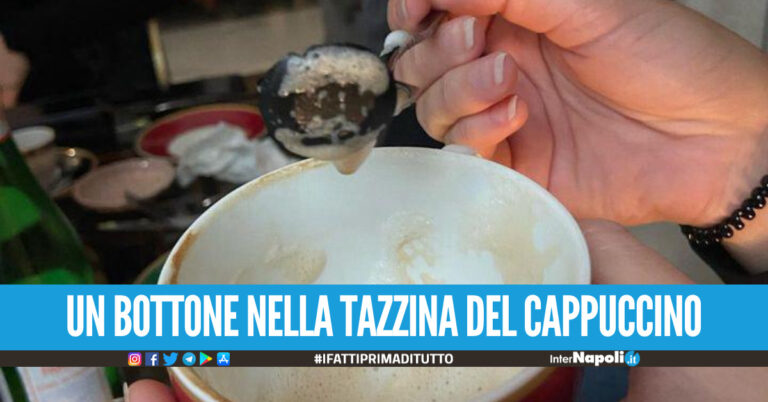 Bottone nel cappuccino, 23enne rischia di affogarsi a Napoli. Il barista: “Ci dispiace, ma devi pagarlo”