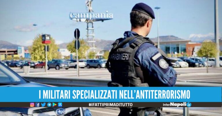 Controlli al Centro Campania, in campo i corpi speciali dei carabinieri