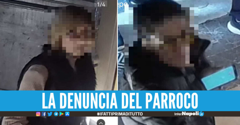 Rubano nelle cassette delle offerte, beccate dalle videocamere nella chiesa a Napoli