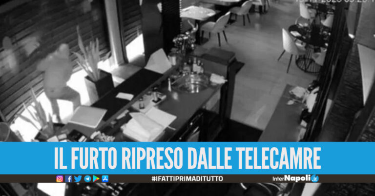 Furto nella nota braceria di Napoli ‘Beef Saloon’, ladro in fuga col bottino