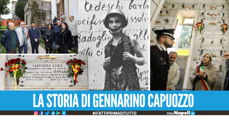 La storia di Gennarino Capuozzo, l'11enne eroe medaglia d'Oro al valor militare delle 4 Giornate di Napoli