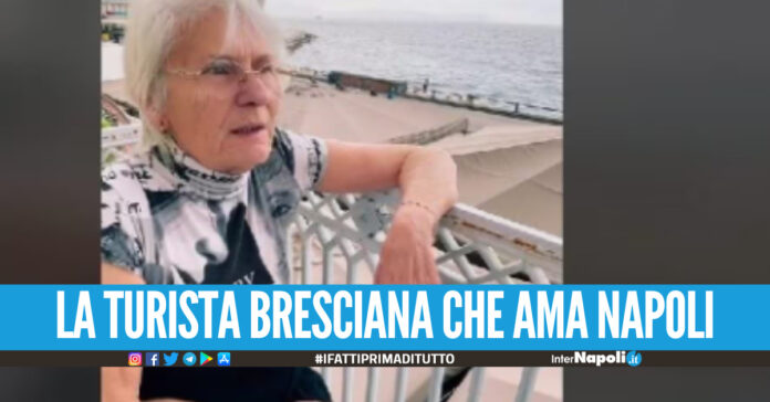Le parole d'amore della turista bresciana per Napoli Città che ti accoglie e di cui t'innamori
